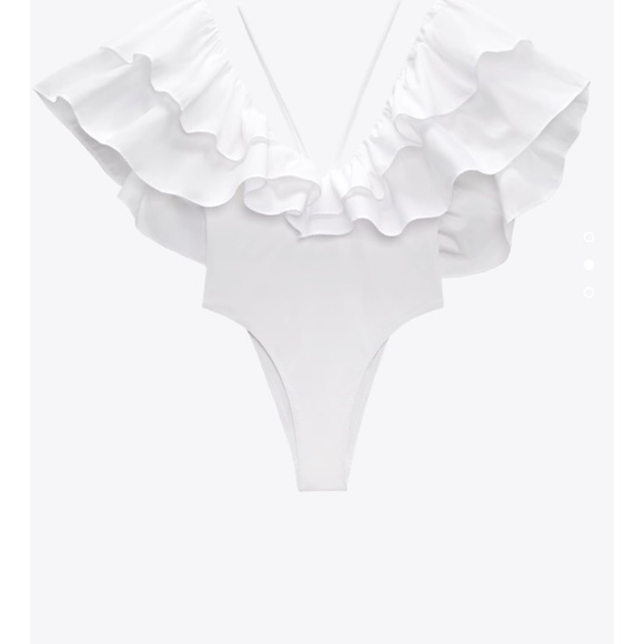 LARGE RUFFLE SWIMSUIT - Picture 2 of 3